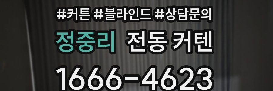 정중리 전동 커텐