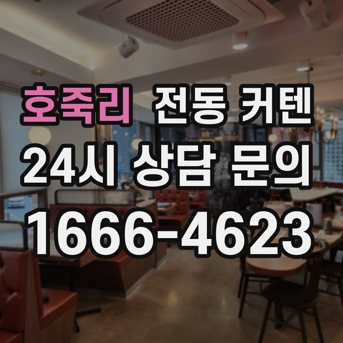 호죽리 전동 커텐