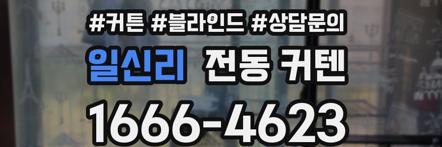 일신리 전동 커텐