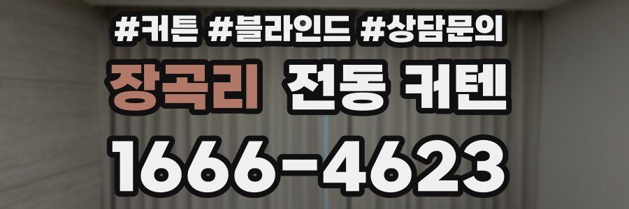 장곡리 전동 커텐