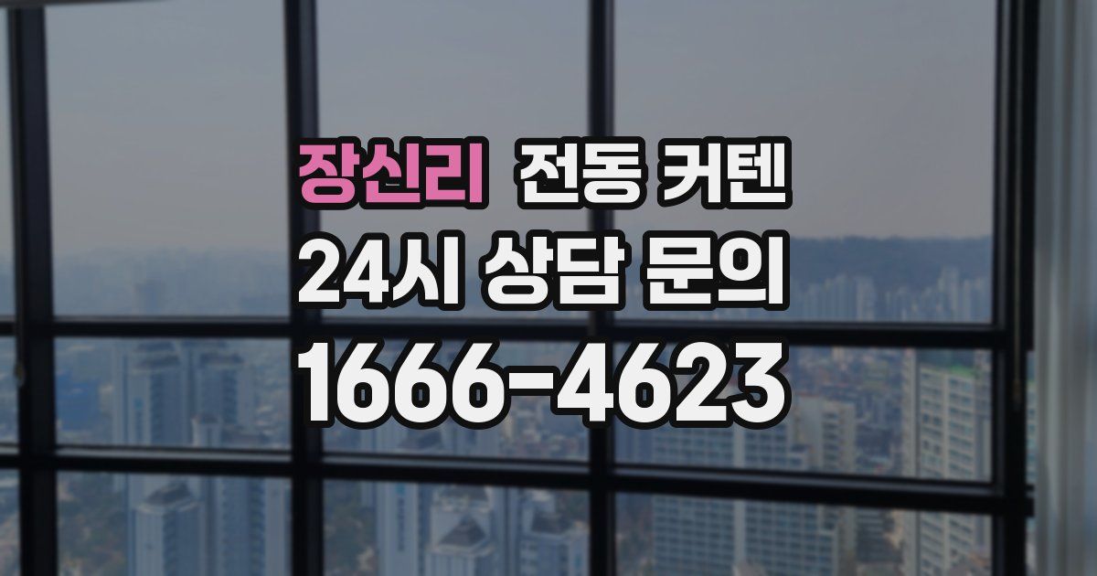 장신리 전동 커텐