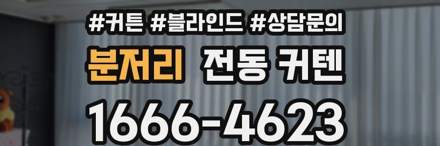 분저리 전동 커텐