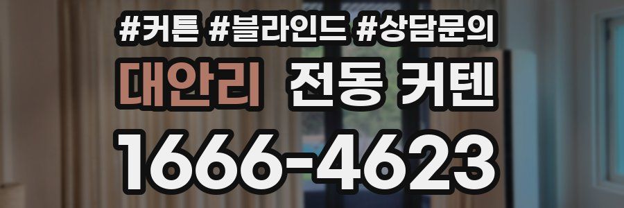 대안리 전동 커텐
