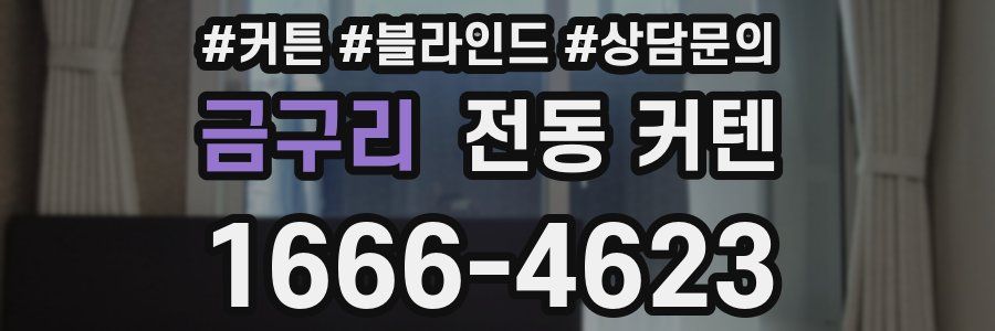 금구리 전동 커텐