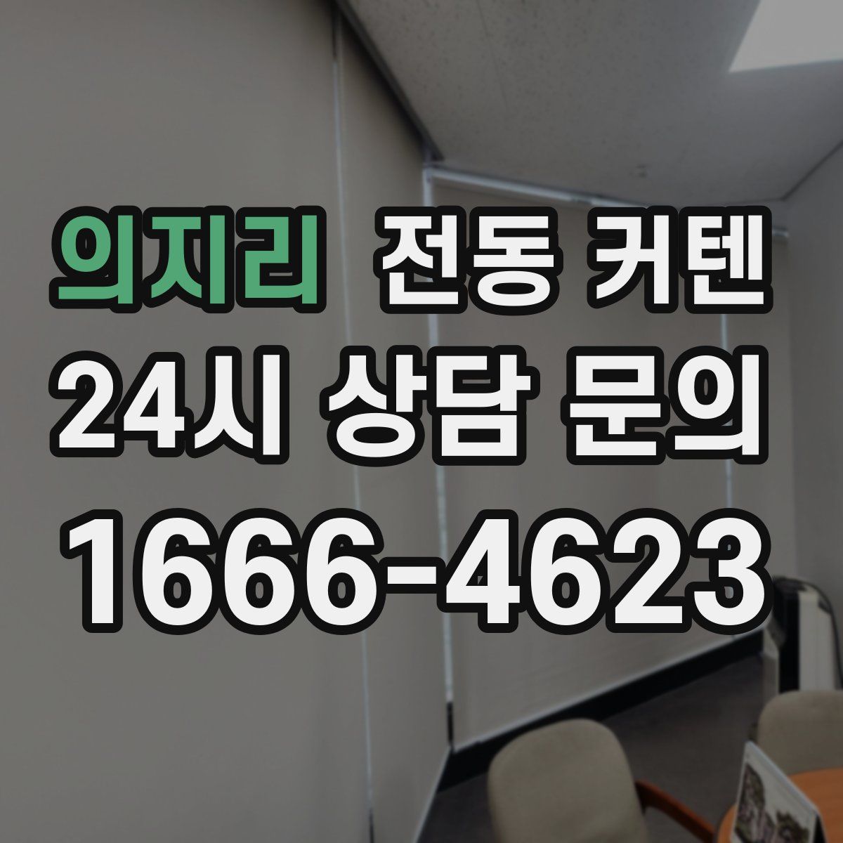 의지리 전동 커텐