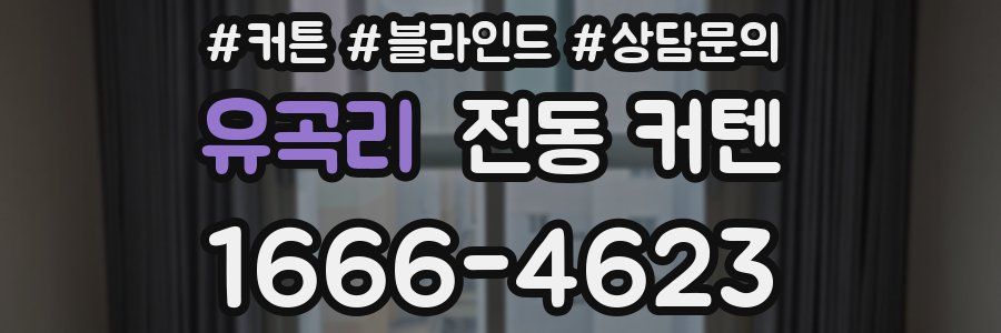 유곡리 전동 커텐