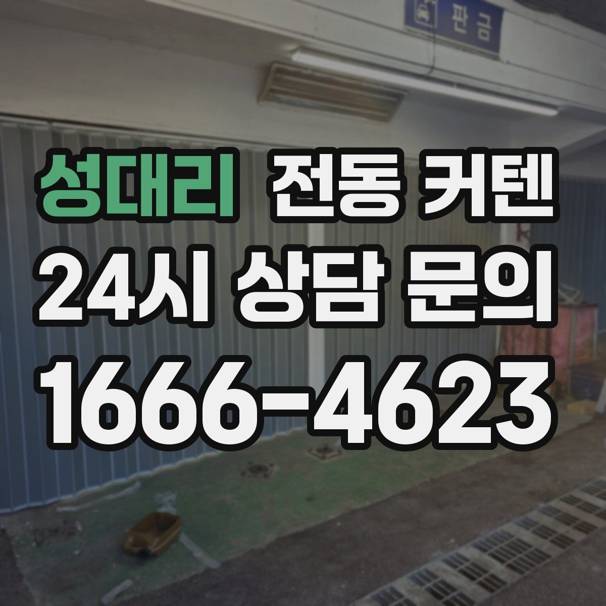 성대리 전동 커텐