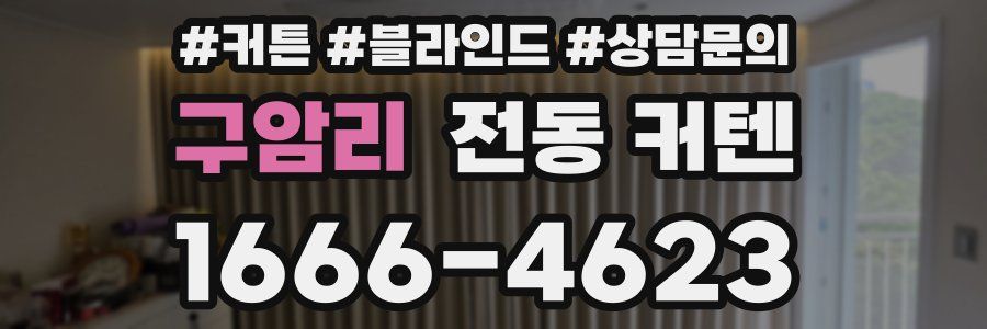 구암리 전동 커텐