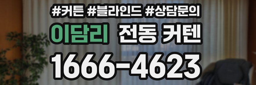 이담리 전동 커텐
