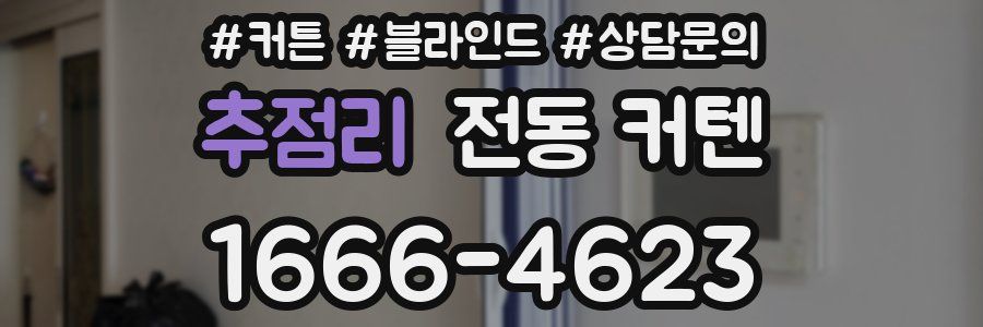 추점리 전동 커텐
