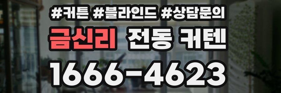 금신리 전동 커텐