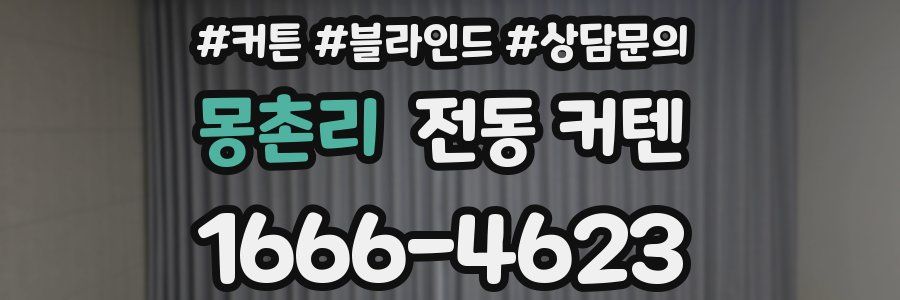 몽촌리 전동 커텐