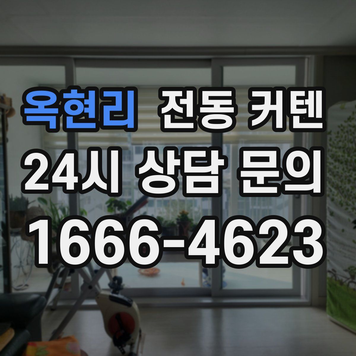 옥현리 전동 커텐