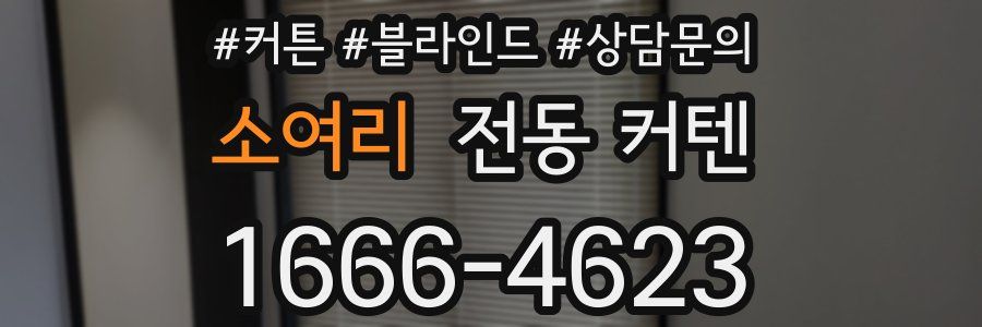 소여리 전동 커텐