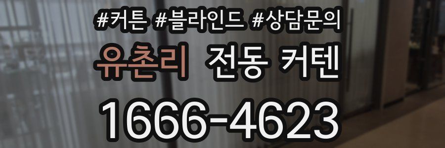 유촌리 전동 커텐