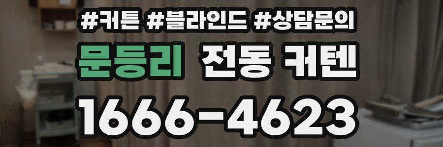 문등리 전동 커텐