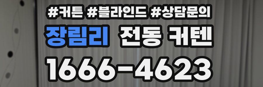 장림리 전동 커텐