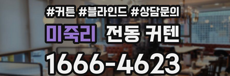 미죽리 전동 커텐