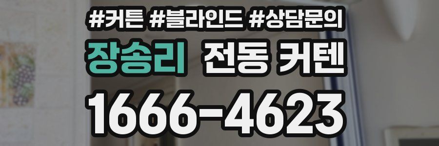 장송리 전동 커텐