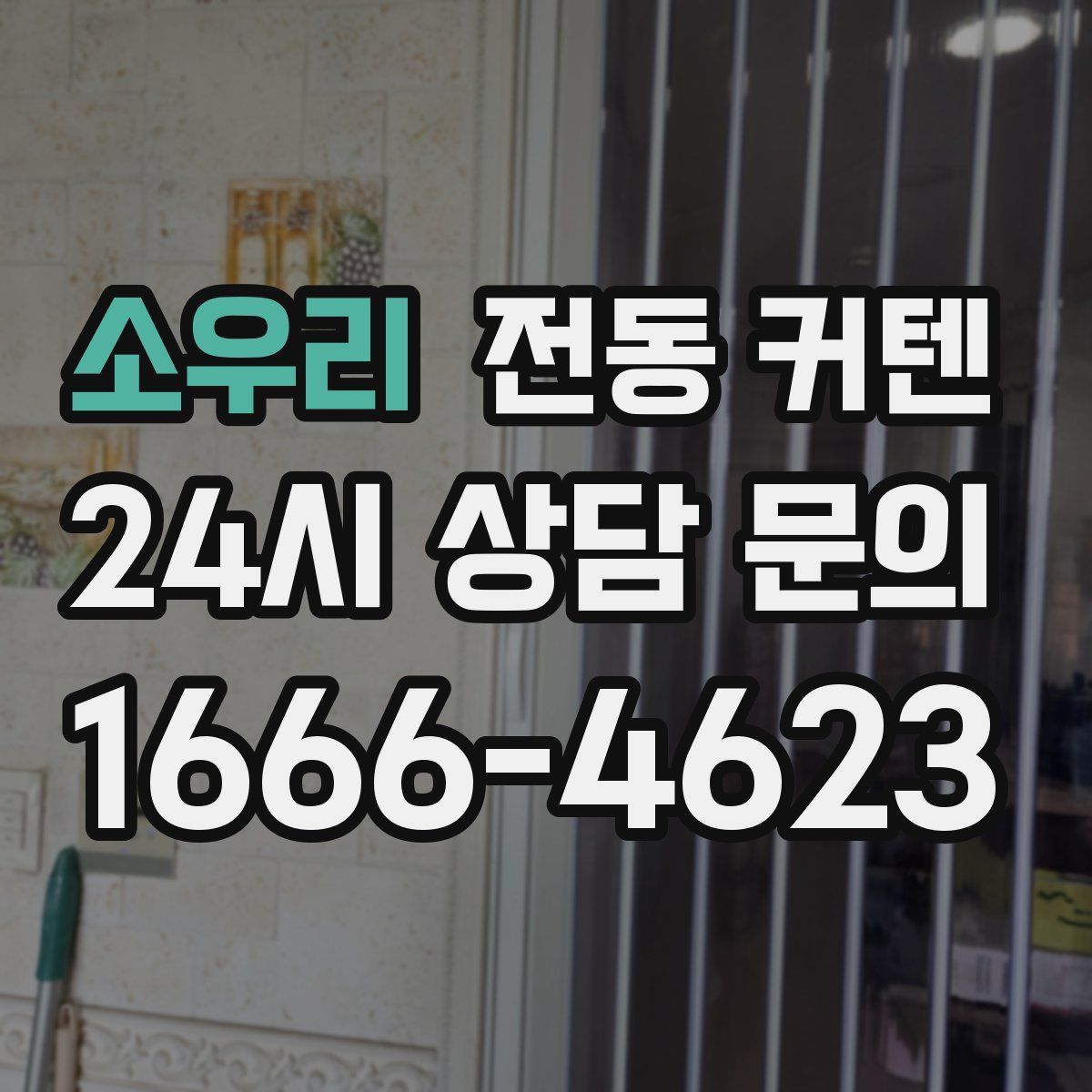 소우리 전동 커텐
