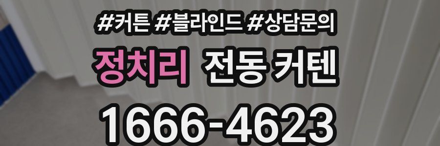 정치리 전동 커텐