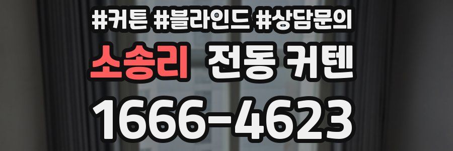 소송리 전동 커텐
