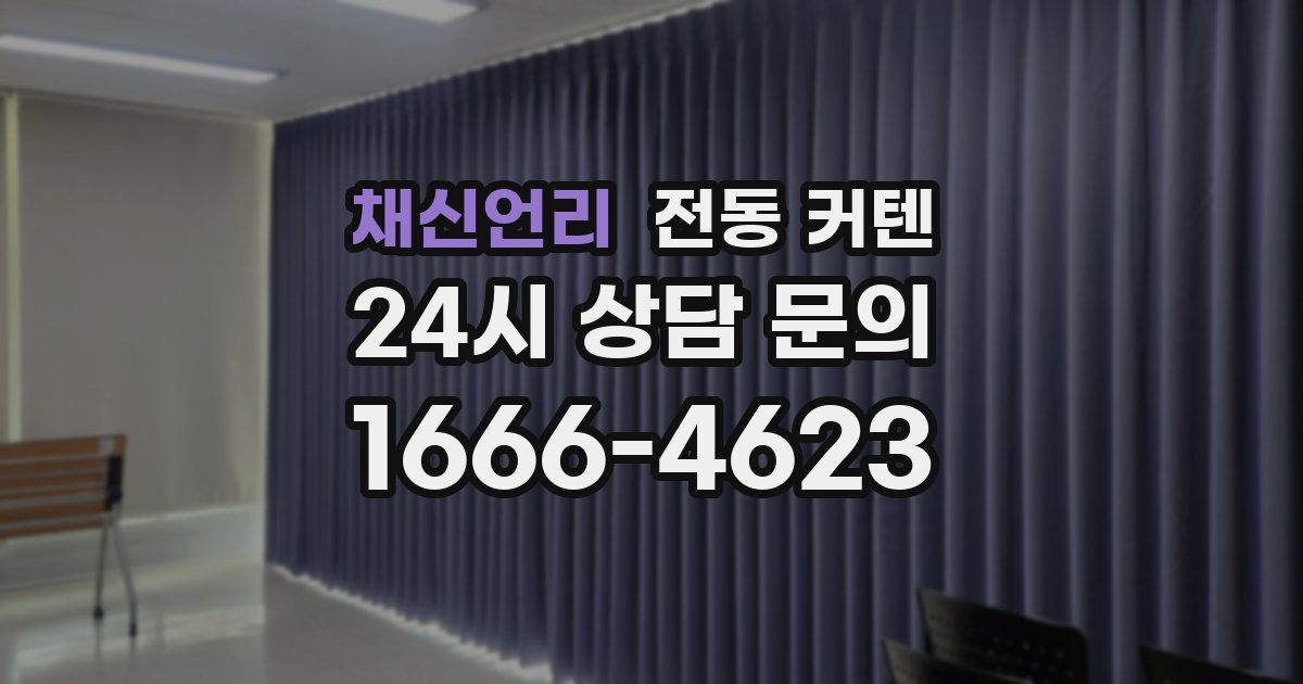 채신언리 전동 커텐