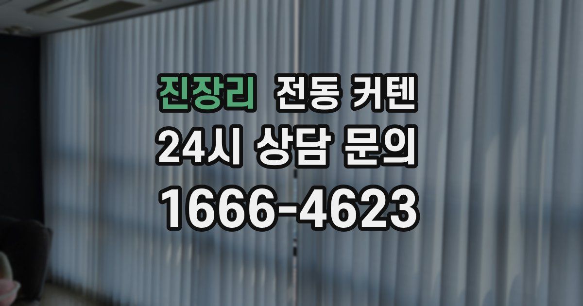 진장리 전동 커텐