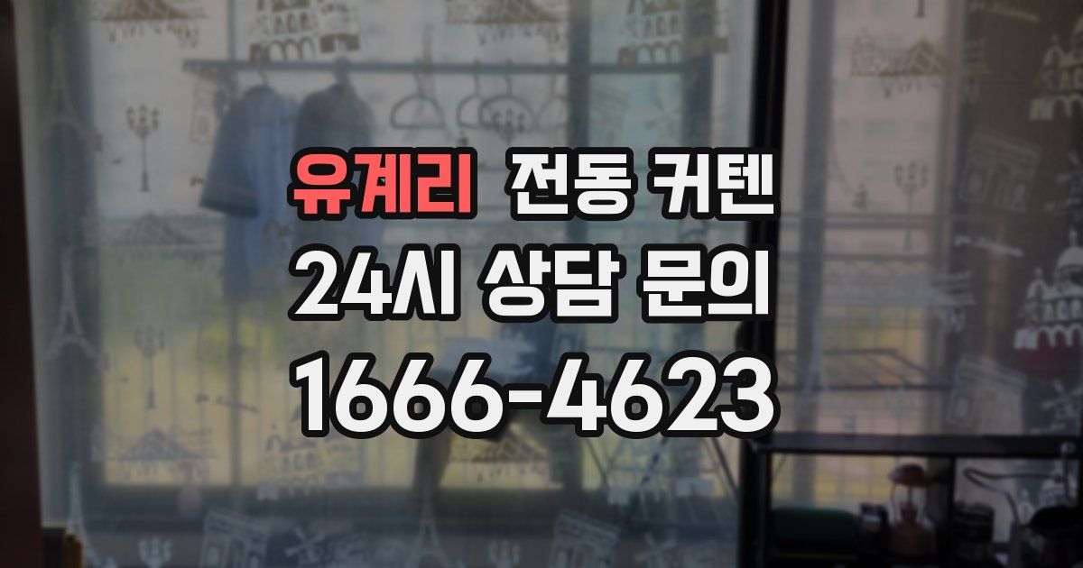 유계리 전동 커텐