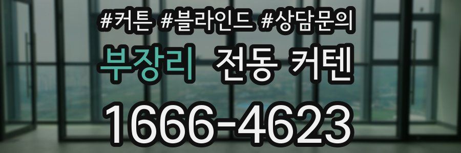 부장리 전동 커텐