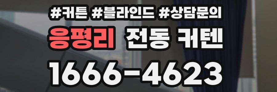 응평리 전동 커텐