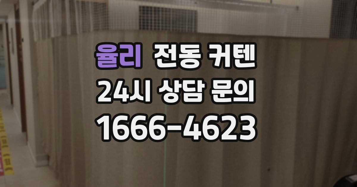율리 전동 커텐