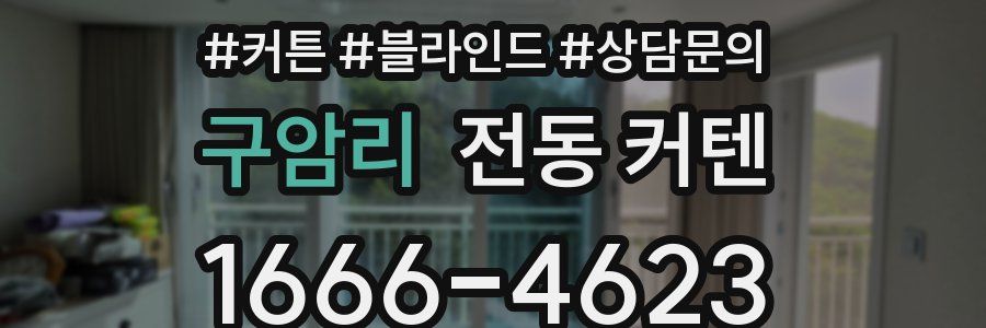 구암리 전동 커텐