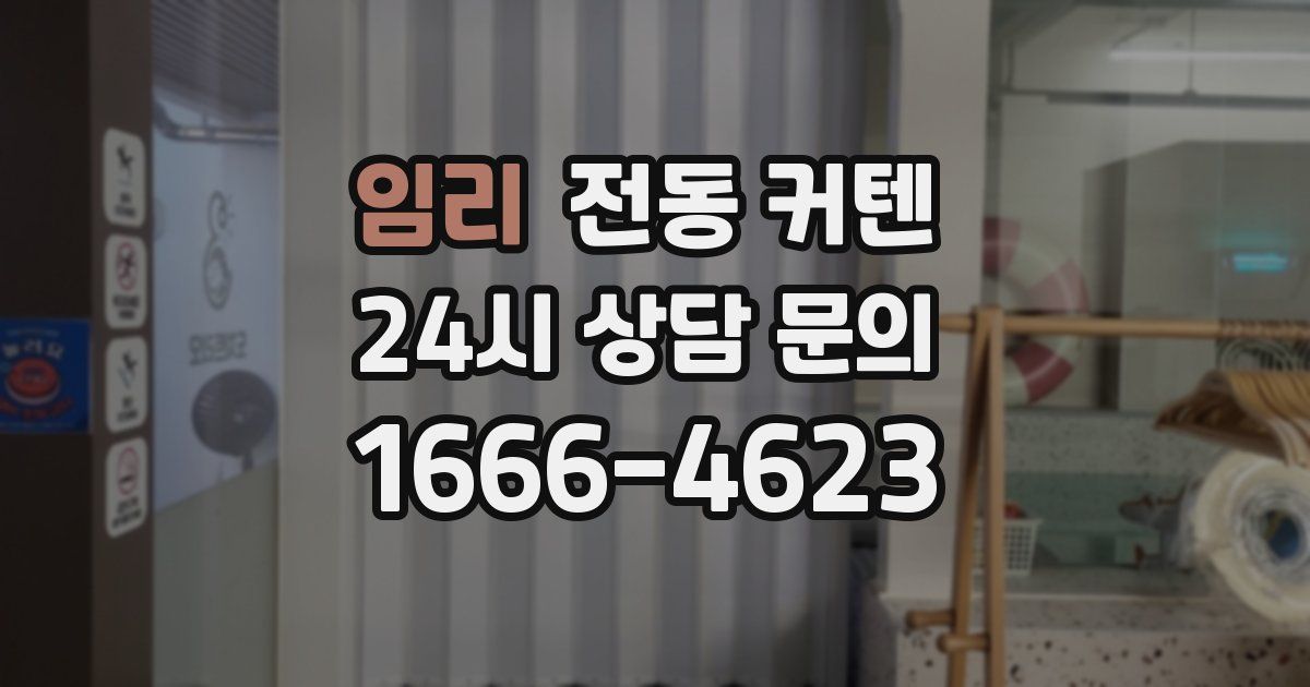 임리 전동 커텐