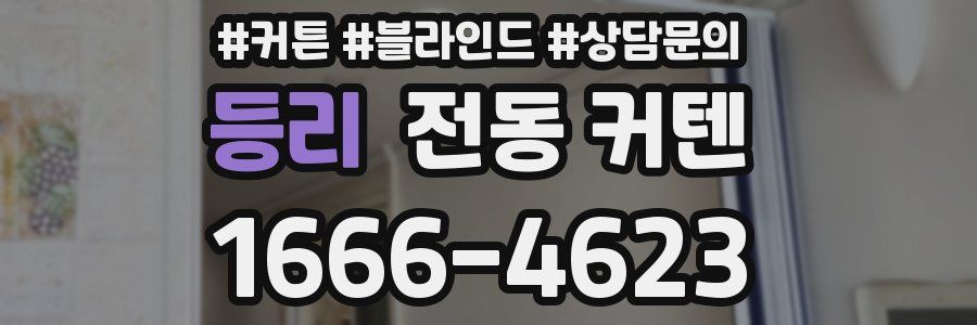 등리 전동 커텐