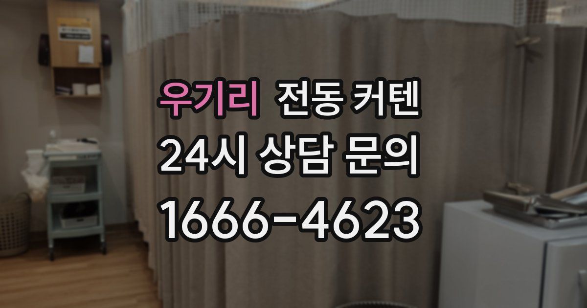 우기리 전동 커텐