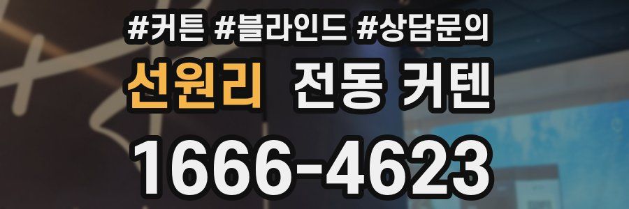 선원리 전동 커텐