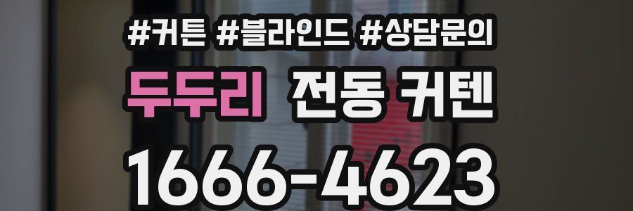 두두리 전동 커텐