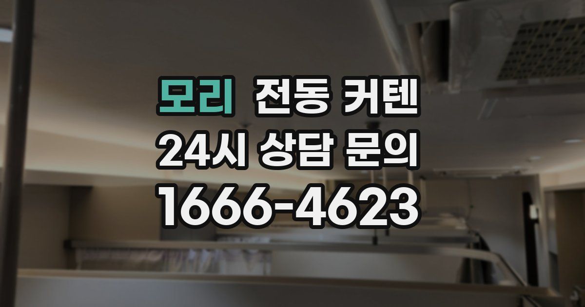 모리 전동 커텐