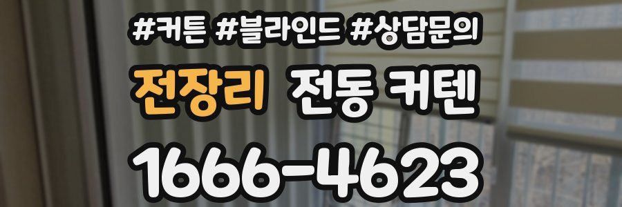 전장리 전동 커텐