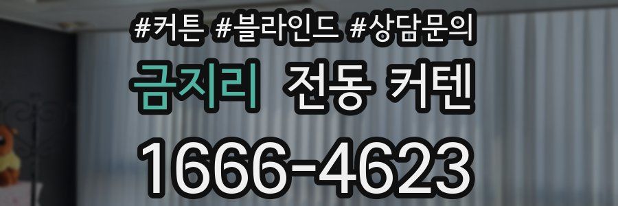 금지리 전동 커텐