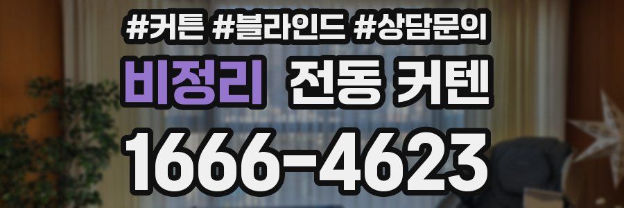 비정리 전동 커텐