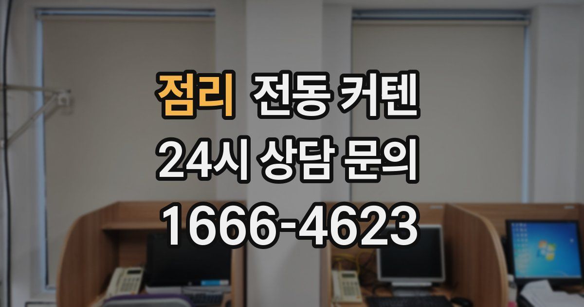 점리 전동 커텐
