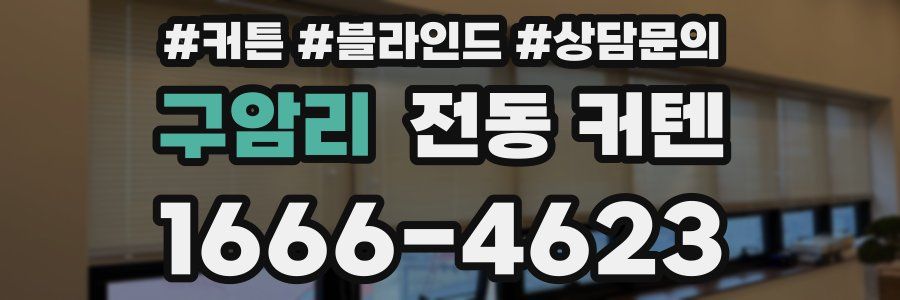 구암리 전동 커텐
