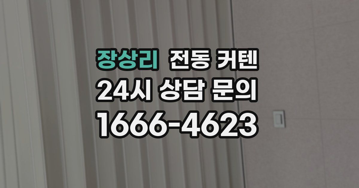 장상리 전동 커텐