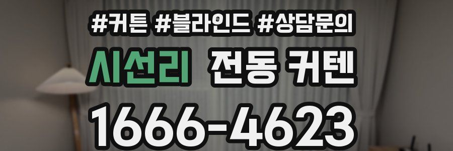 시선리 전동 커텐