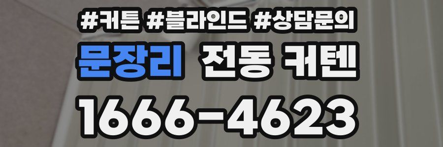 문장리 전동 커텐