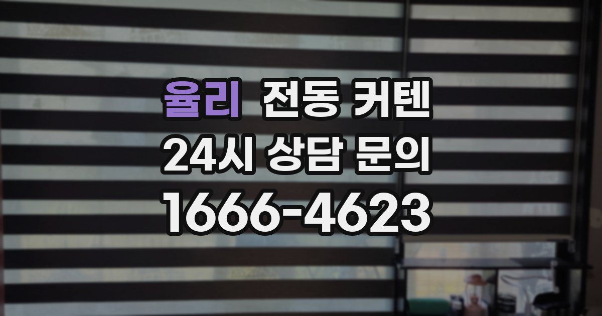 율리 전동 커텐
