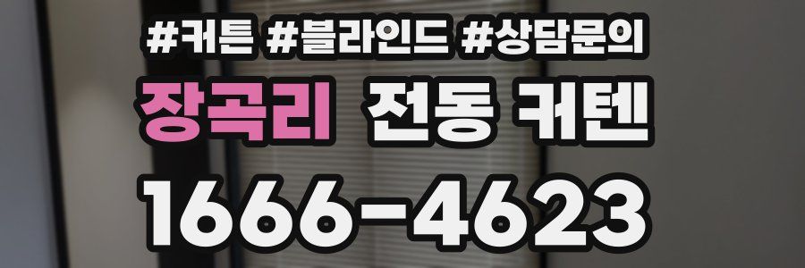 장곡리 전동 커텐