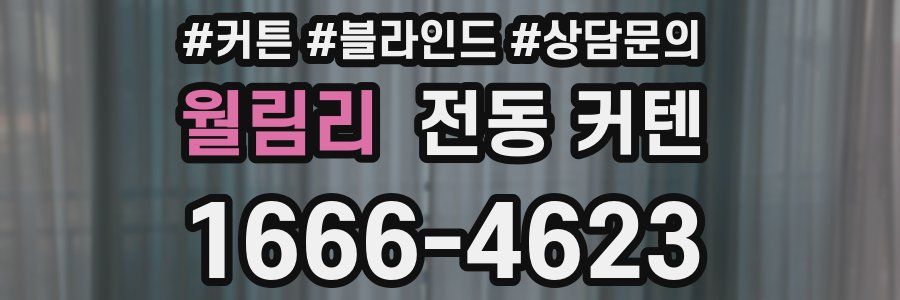 월림리 전동 커텐